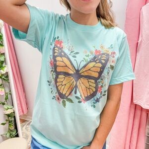 Butterfly Graphic T-Shirt